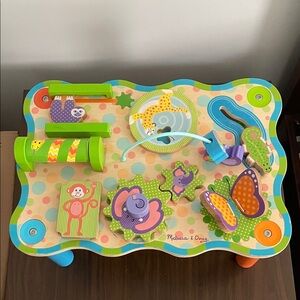 Melissa & Doug Vibrant Activity Play Table
